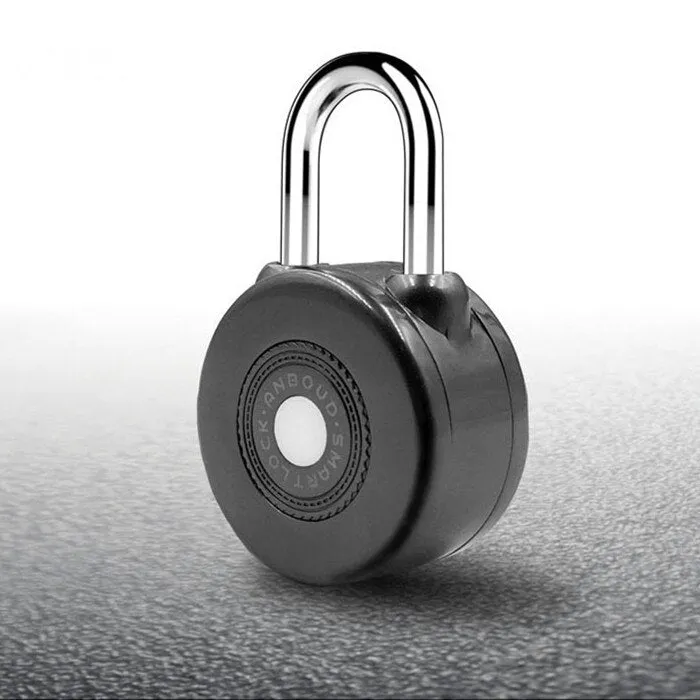 2019 Real Fechadura Digital Padlock Newest Bluetooth Smart Lock Anti Theft Alarm For Cycling Motorycle Door With App Control