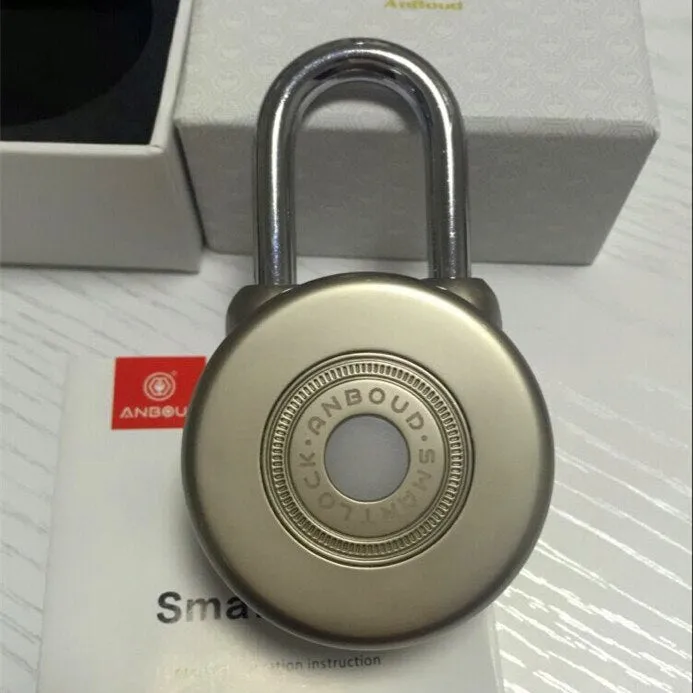 2019 Real Fechadura Digital Padlock Newest Bluetooth Smart Lock Anti Theft Alarm For Cycling Motorycle Door With App Control