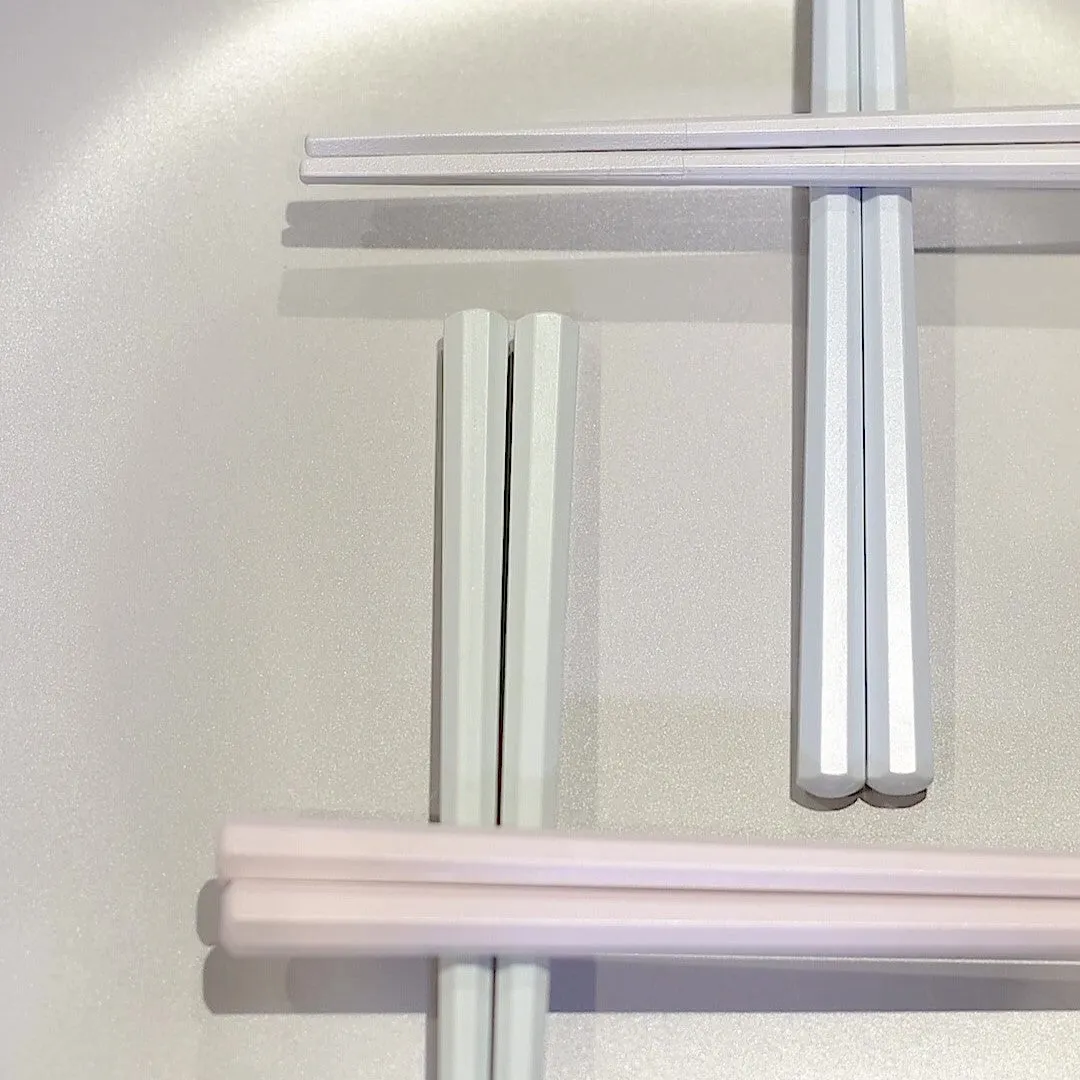 4-pair 23cm Pastel Color Resin Chopsticks