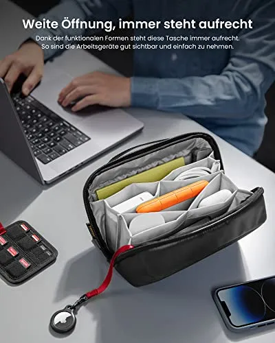 Accessory Bag Cable Bag, Electronics Tech Pouch Laptop Accessory Organizer Bag Cable Bag Travel