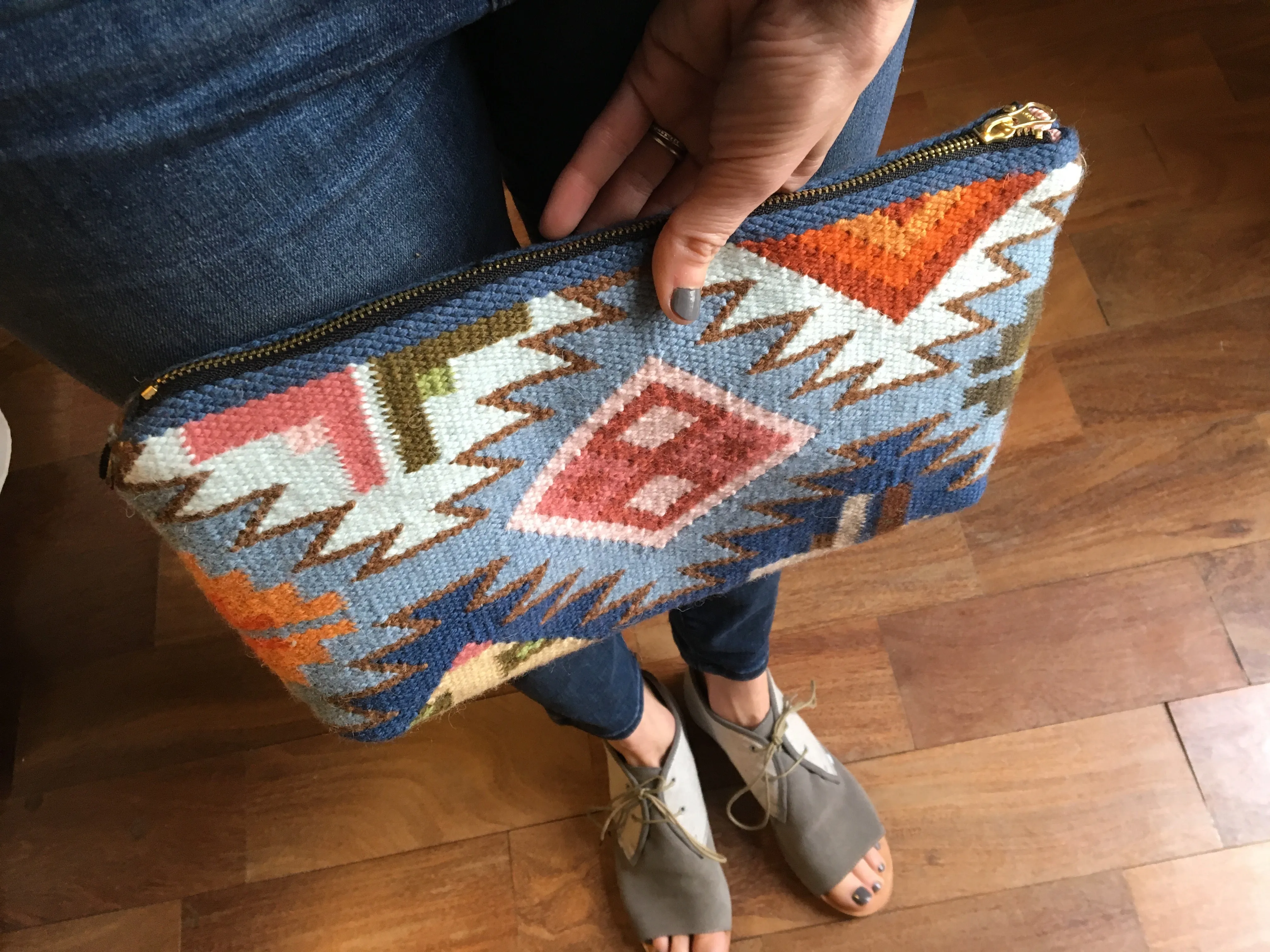Ancash Clutch in Blue