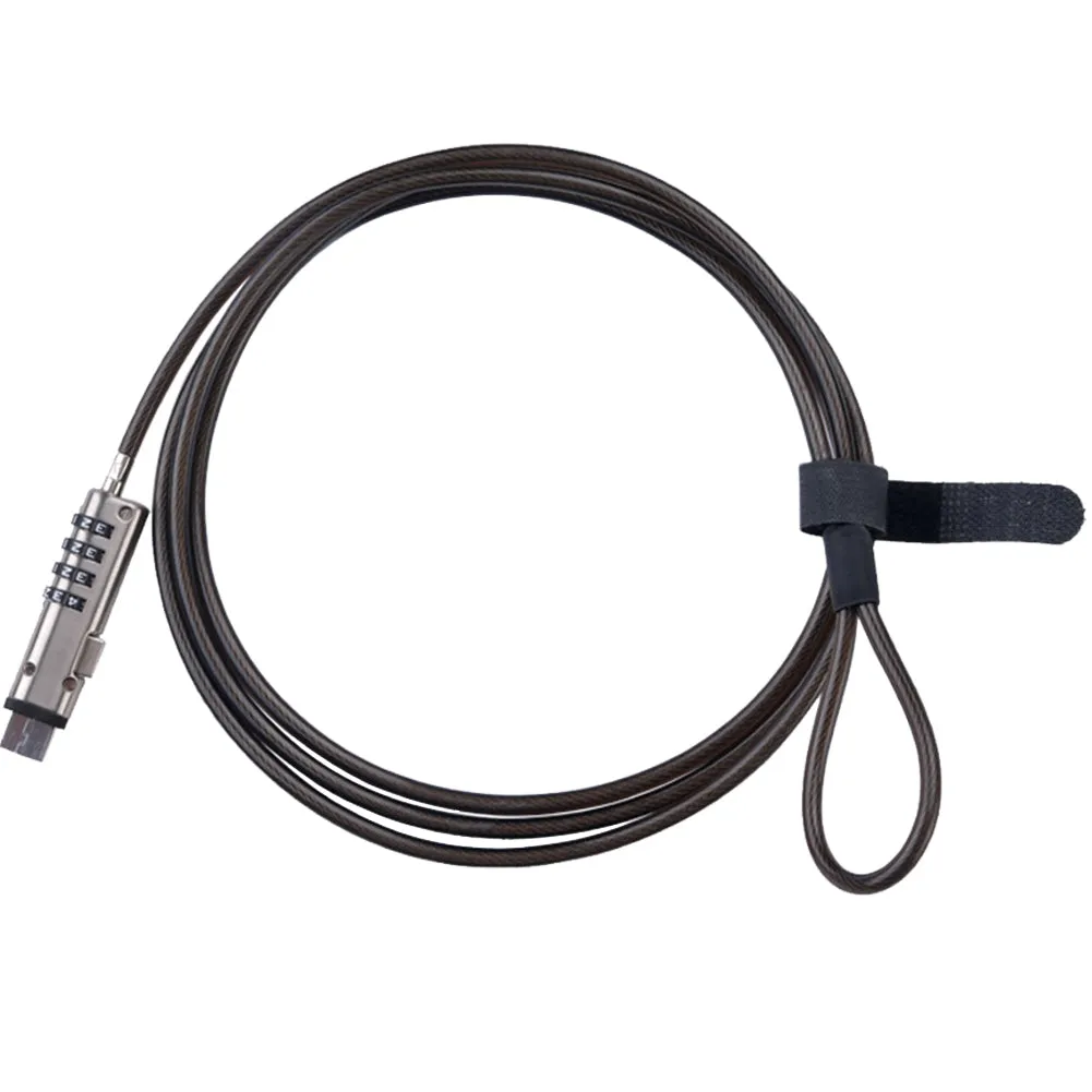 Anti Theft Security 4 Digit Password Protective Laptop Lock