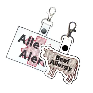 Beef Allergy & Large Allergy Alert Bundle