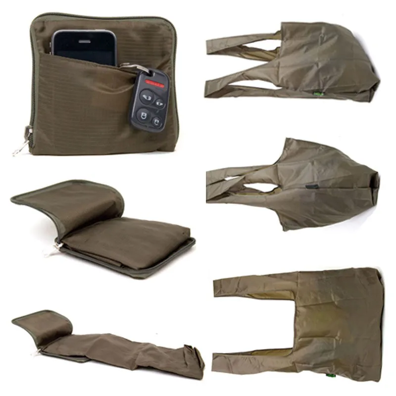 BLANK Polyester Z-Tote - Bag Ban Approved - 12 Pack - CLOSE OUT