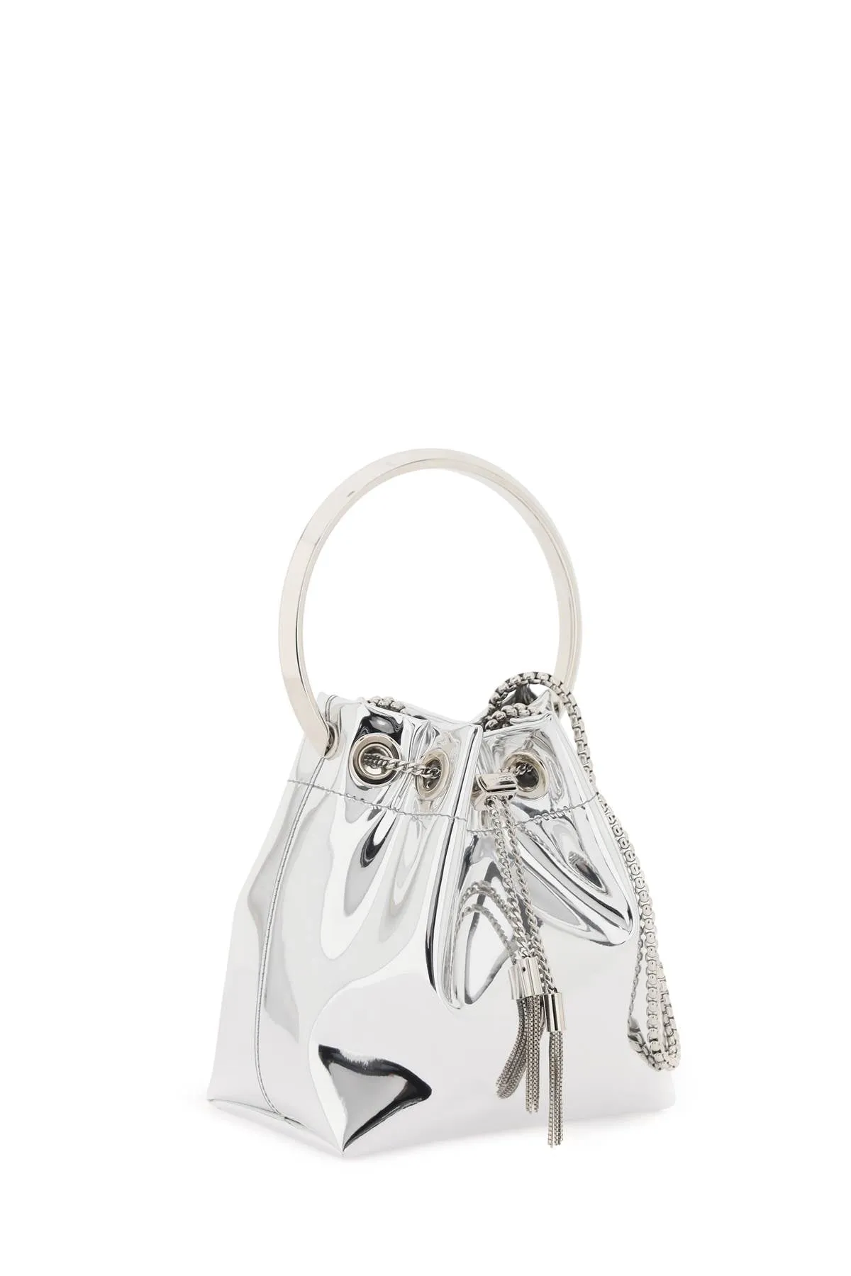 BON BON MIRROR-EFFECT BAG