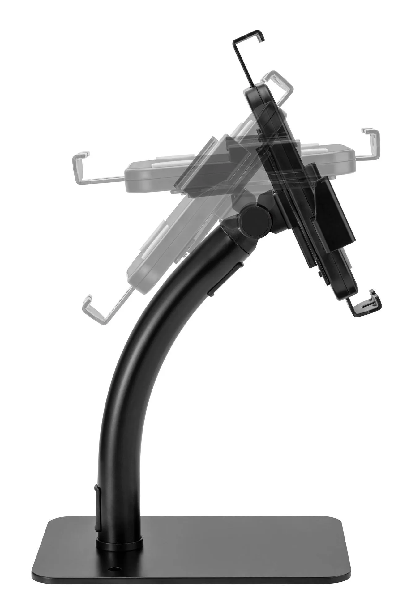 Brateck Universal Anti-Theft Tablet Countertop Stand, Includes Security Screw to Prevent Theft, 360 Rotation