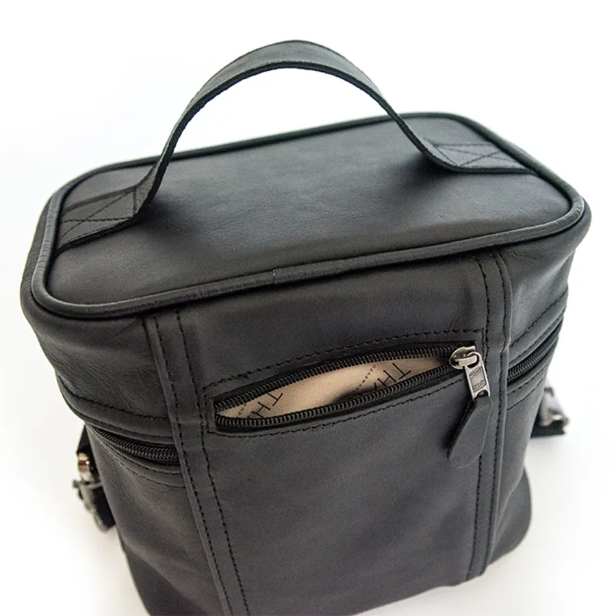 BrewSki Leather Cooler Bag