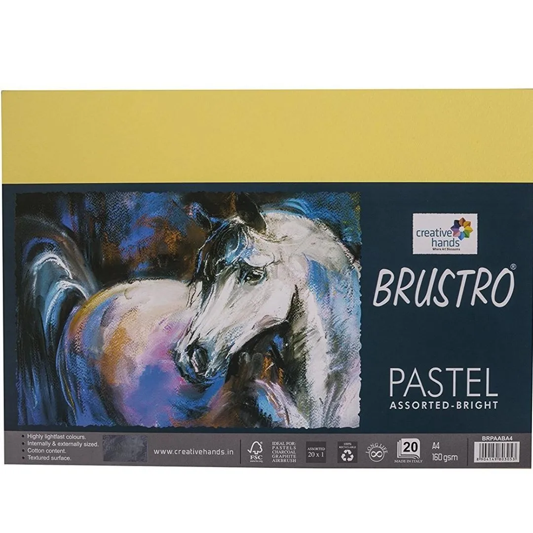 Brustro Pastel Assorted Bright A4