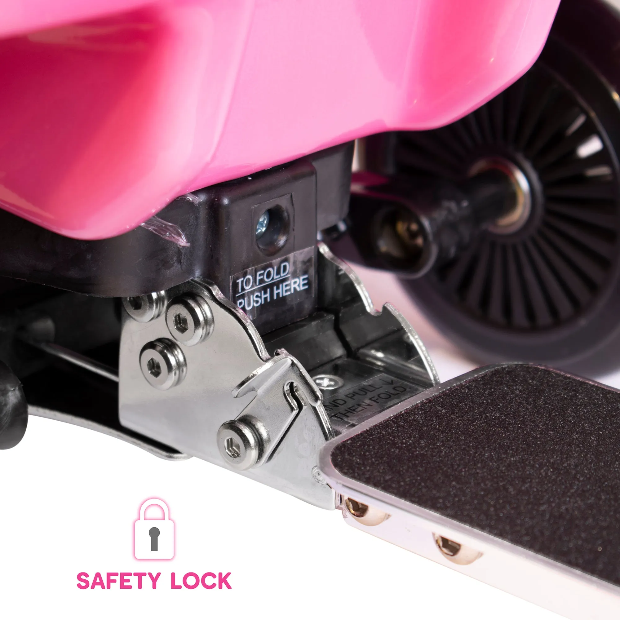 BUY 1 GET 1 FREE! Zinc Flyte Fifi the Flamingo Scooter Suitcase