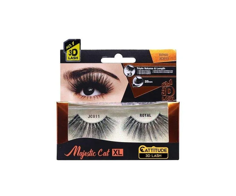 Cattitude-3D-Lashes-Royal-Majestic-Cat-25Mm-Lightweight-Reusable-Cruelty-Free