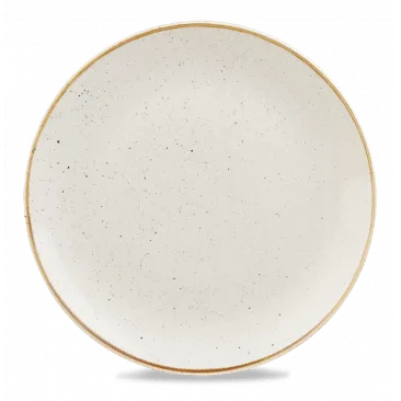 CHURCHILL STONECAST BARLEY WHITE COUPE EVOLVE PLATE 12"BOX 6