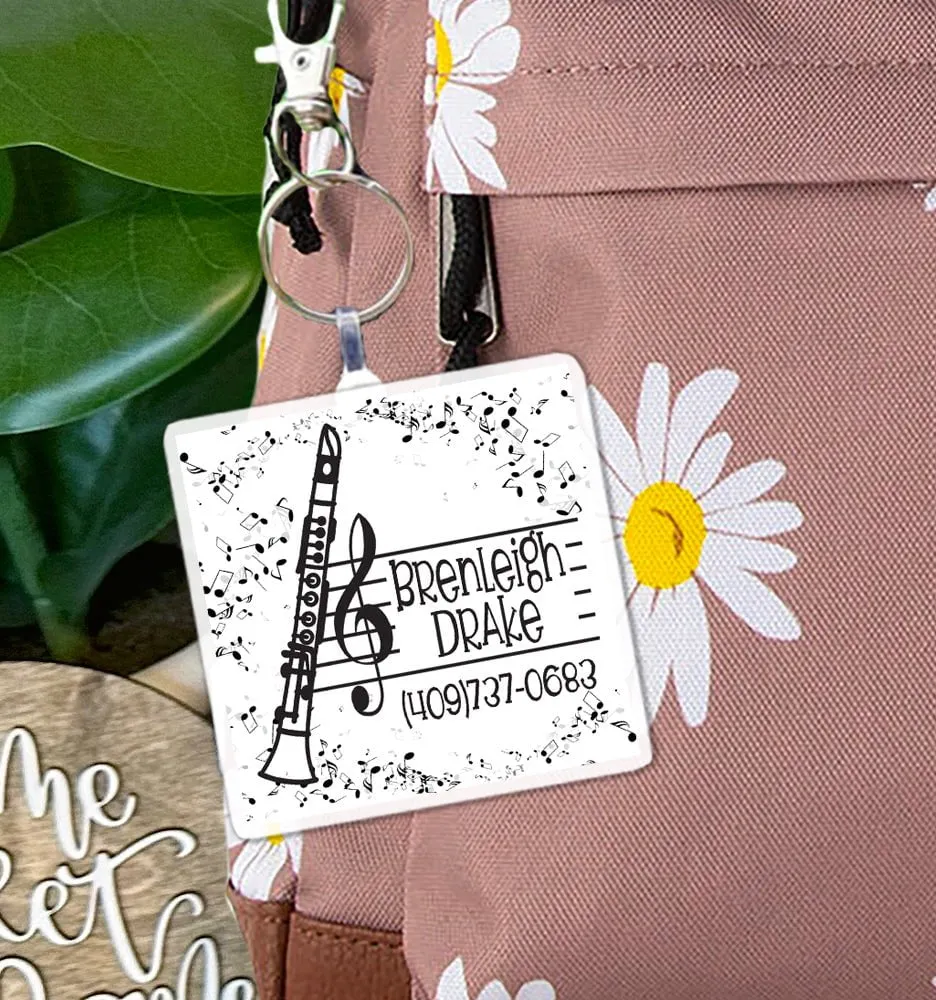 Clarinet Tag Charm CHARMCLARINET0520