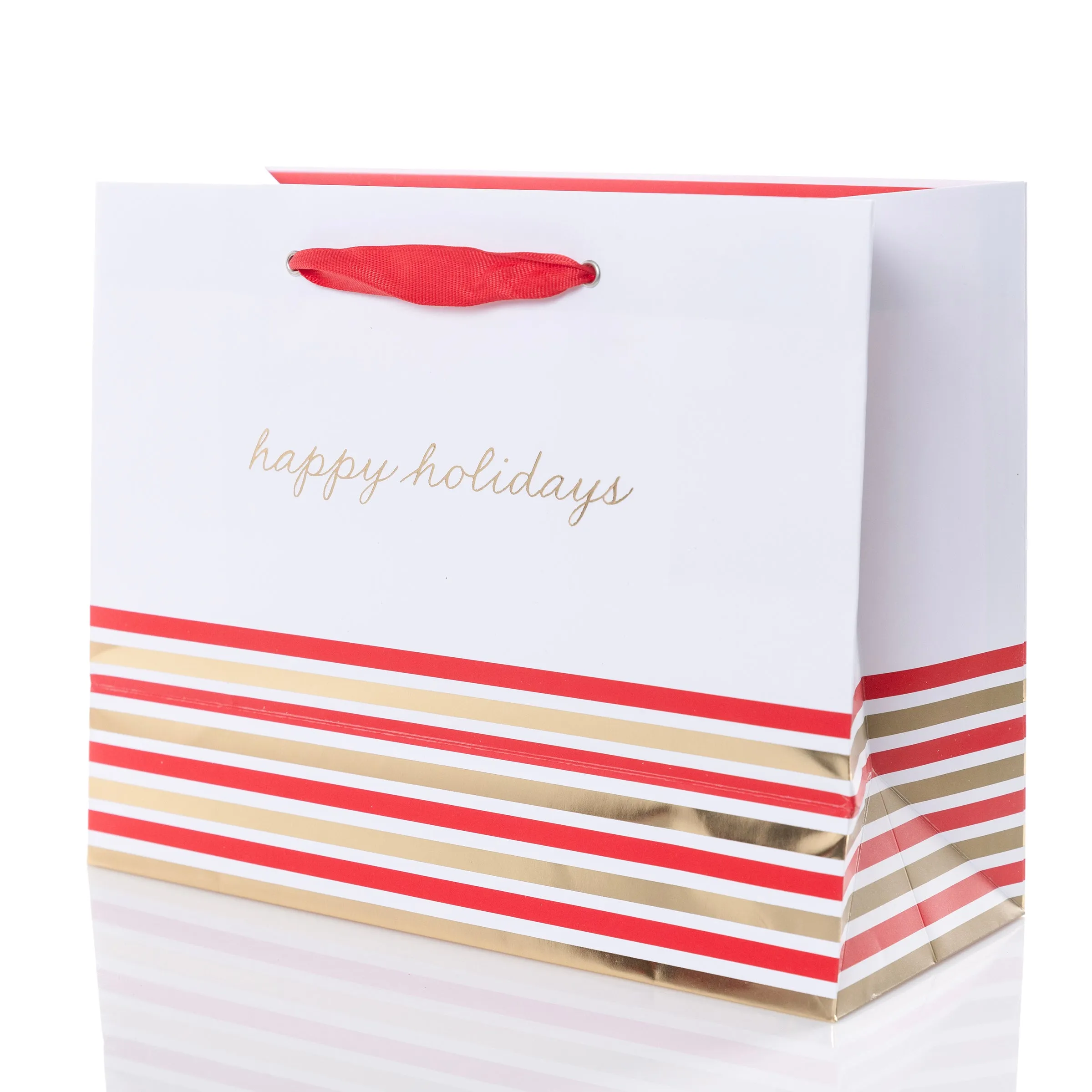 Classic Holiday Gift Bag & Tag Set
