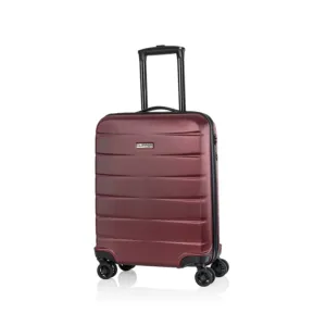 Clipper by Pack Easy - (Size S) 44L Peru Cabin Trolley Shell Suitcase (9636BO) - Bordeaux
