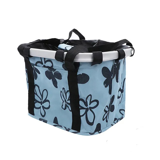 Cloth Bicycle Carrier Basket  Cat Travel Bike Carrier Basket For Small Dog Foldable Bike Bag