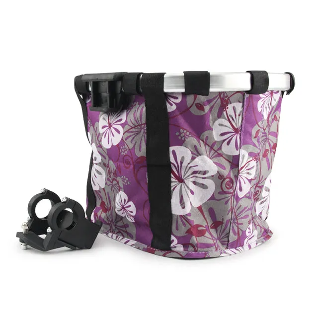 Cloth Bicycle Carrier Basket  Cat Travel Bike Carrier Basket For Small Dog Foldable Bike Bag