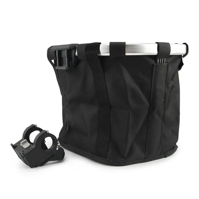 Cloth Bicycle Carrier Basket  Cat Travel Bike Carrier Basket For Small Dog Foldable Bike Bag