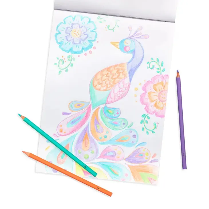Colored Pencils, Pastel Hues