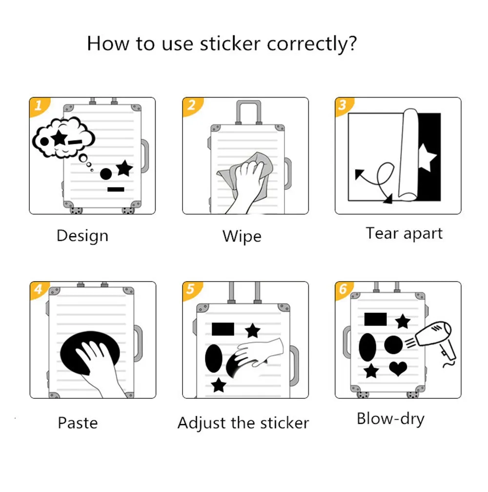Craspire Waterproof Self Adhesive Paper Stickers, for Suitcase, Skateboard, Refrigerator, Helmet, Mobile Phone Shell, Colorful, Other Pattern, 32~68x37~67x0.2mm, about 60pcs/bag, 5bags/set