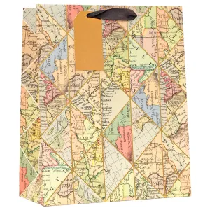 Design By Violet Cartographer Gift Bag Large