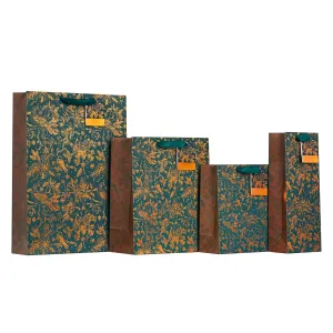 Design By Violet Christmas Toile Gift Bag