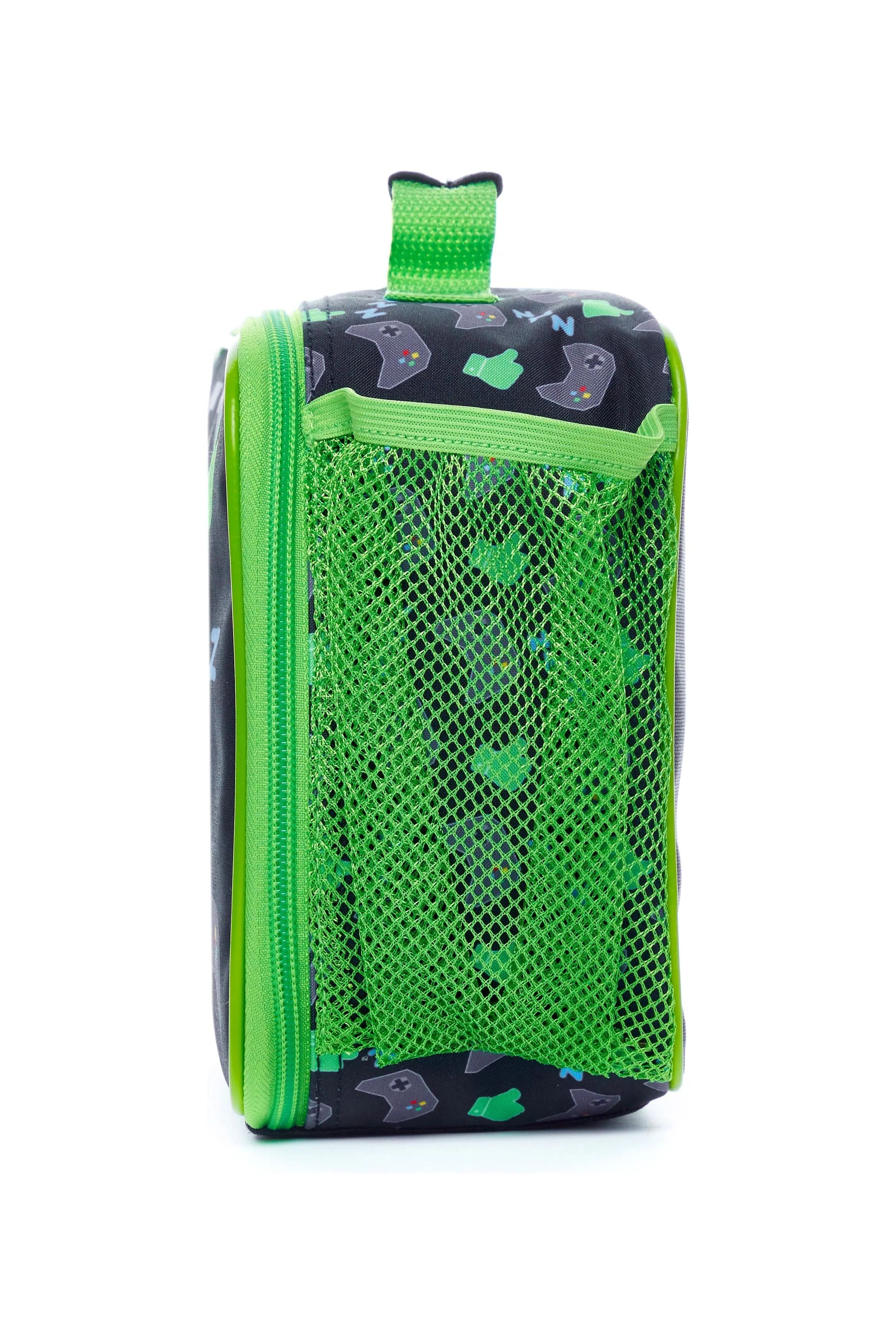 Eat Game Sleep Repeat Lunch Bag, Kids Boys Gamer Lunchbox school bag