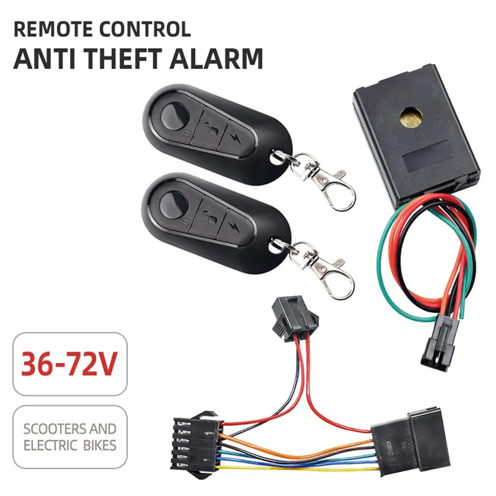 Electric Scooter AntiTheft Device Vibration Alarm System Waterproof Support Vehicle Search Function For Dualtron 36-72V