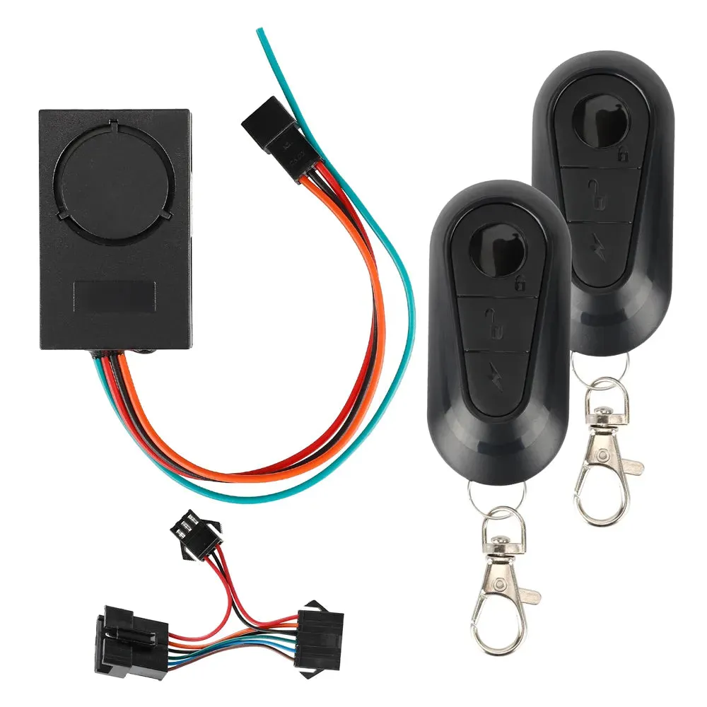 Electric Scooter AntiTheft Device Vibration Alarm System Waterproof Support Vehicle Search Function For Dualtron 36-72V