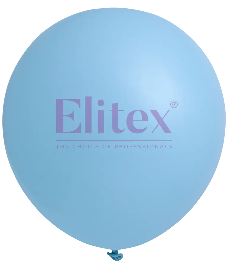 Elitex 6" Pastel Baby Blue Latex Balloons 50ct