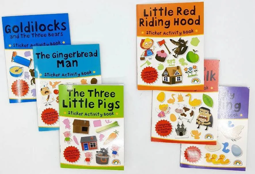 Fairy Tales Sticker Activity Suitcase