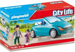 Family with Car