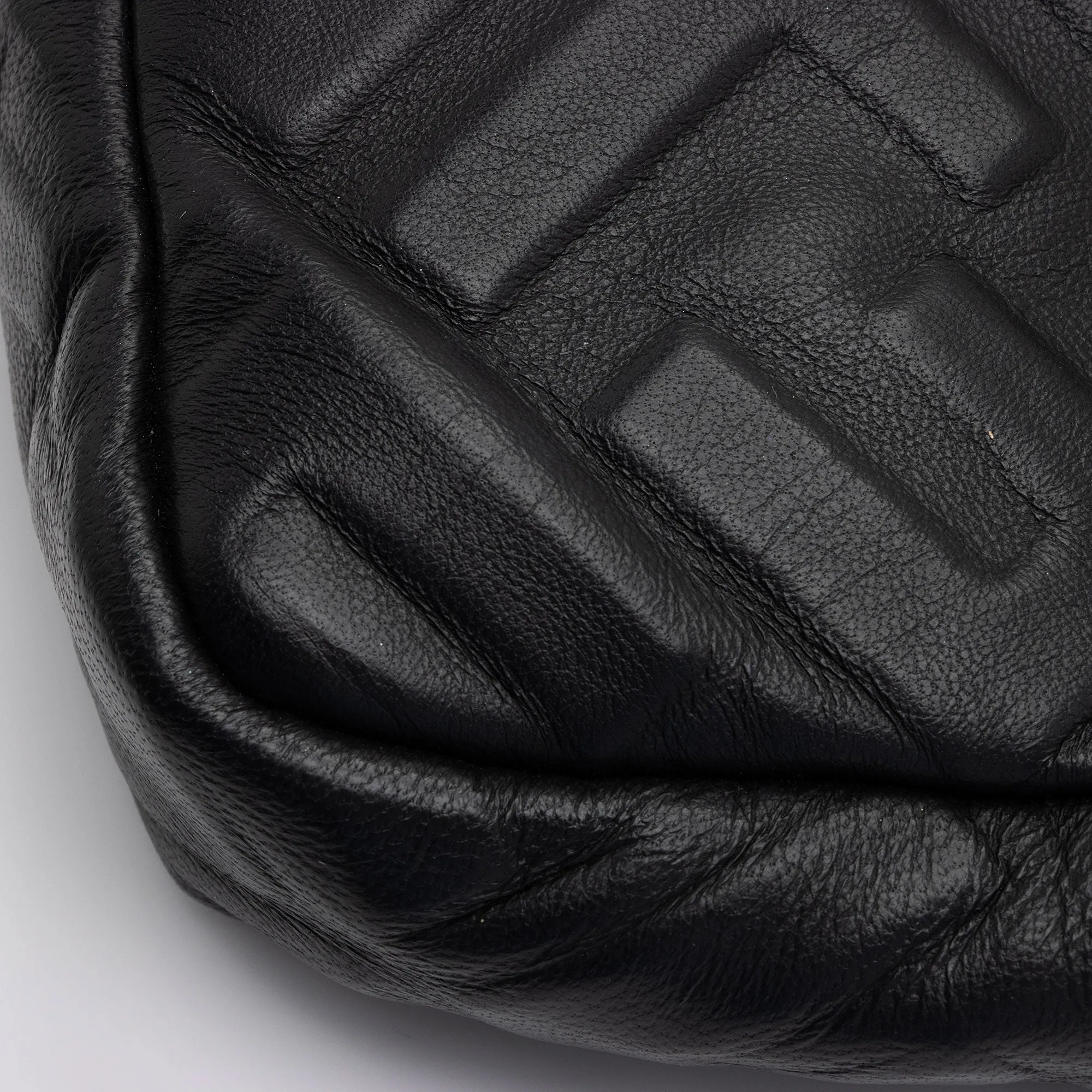 Fendi FF Embossed 1974 Mini Baguette Shoulder Bag (SHF-st6LPG)