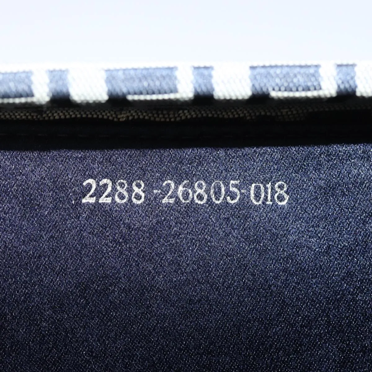 Fendi Zucchino  Canvas Clutch Bag ()