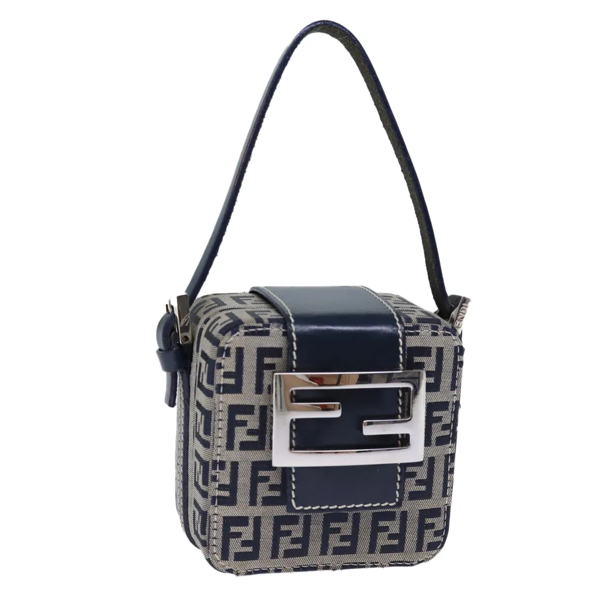Fendi Zucchino  Canvas Clutch Bag ()
