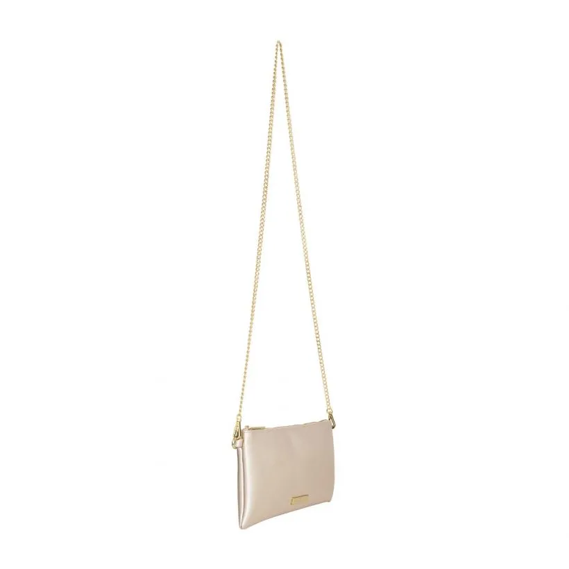 Freya Cross Body Bag Metallic Champagne