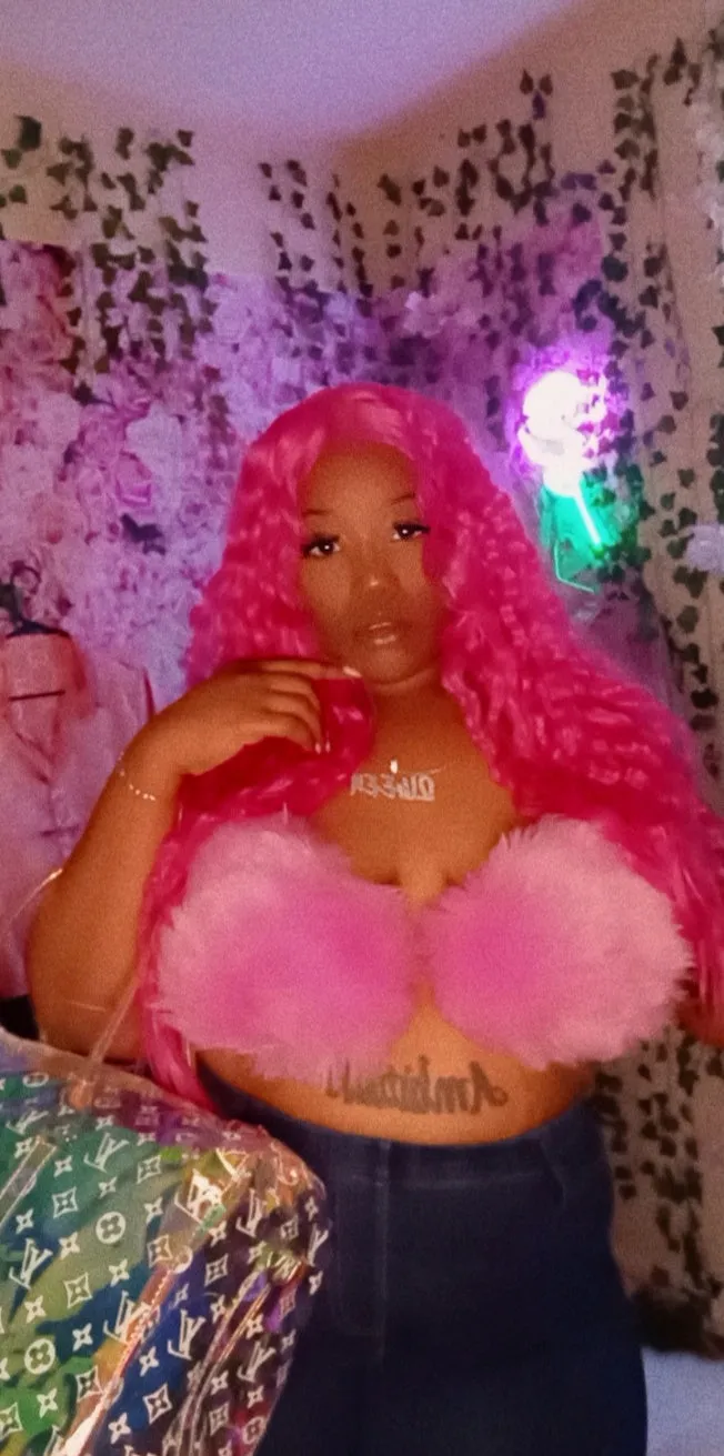 Fur Bikini Set