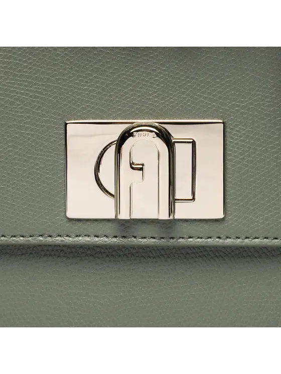 FURLA 1927 CROSSBODY BAG IN GREEN