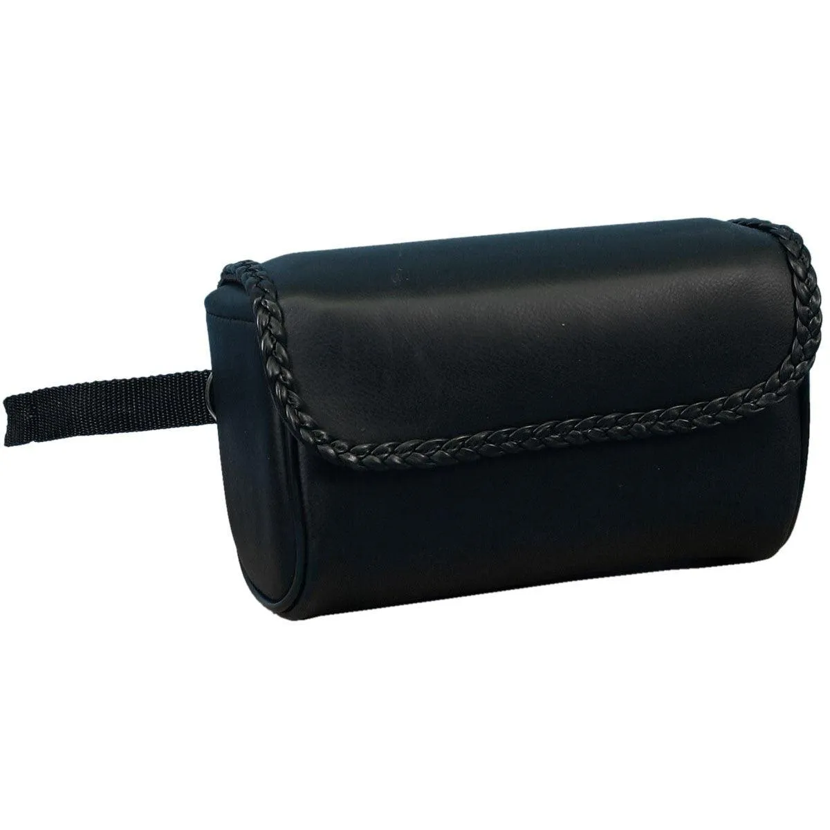 Hot Leathers Pvc Motorcycle Tool Bag With Braid