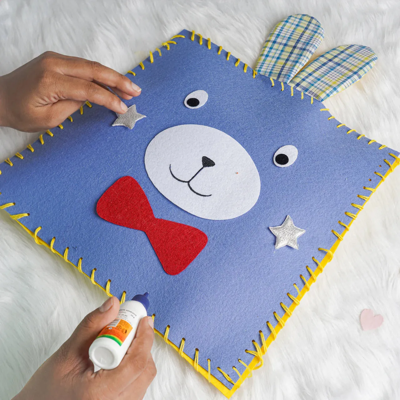 ILEARNNGROW DIY Sewing Art & Craft Kit Bundle - Learn and Create Six Charming Project
