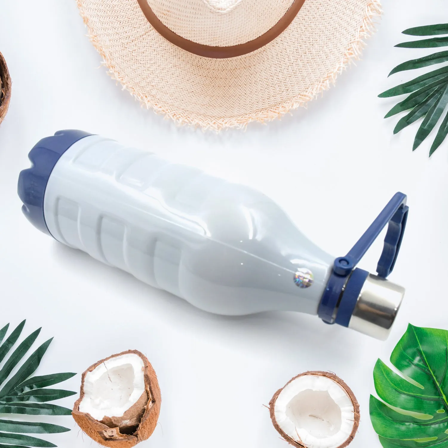Insulated BPA-Free Sports Water Bottle with Handle, 2200 ml