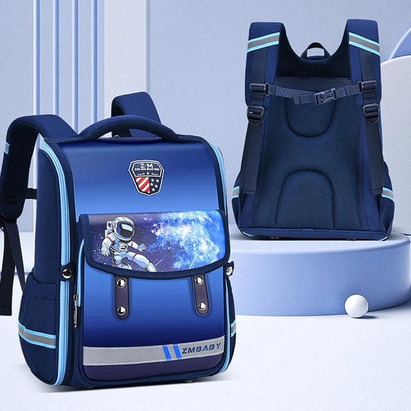 Kids Backpack for School Boys Girls Space Astronaut Unicorn Preschool Bookbag