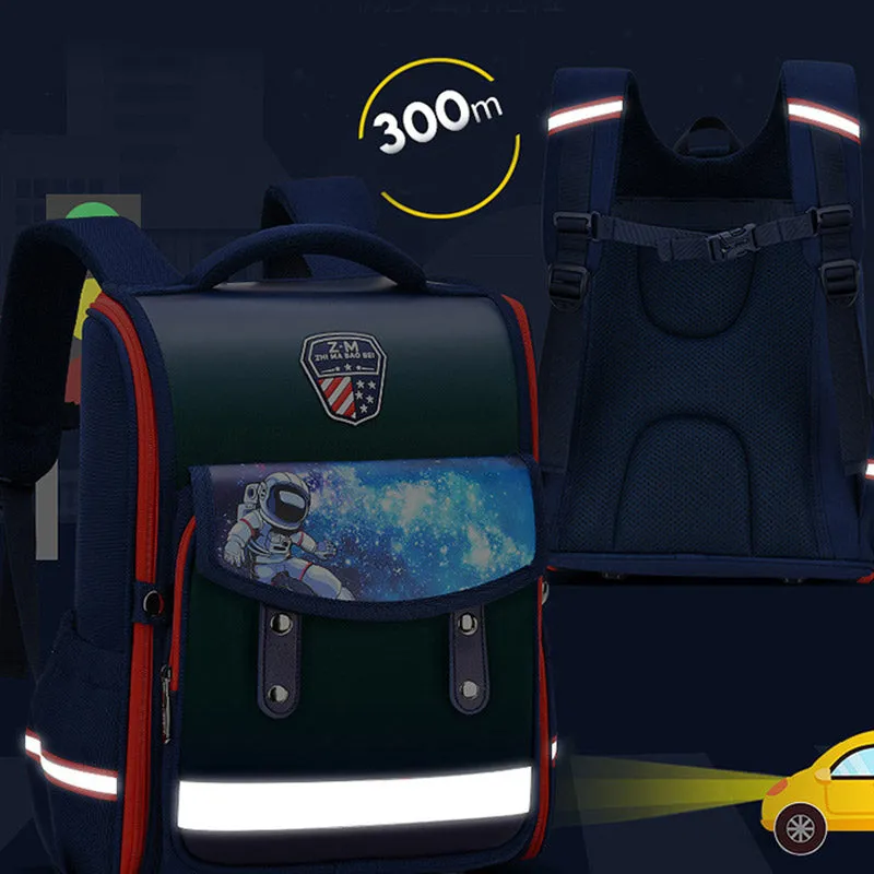 Kids Backpack for School Boys Girls Space Astronaut Unicorn Preschool Bookbag