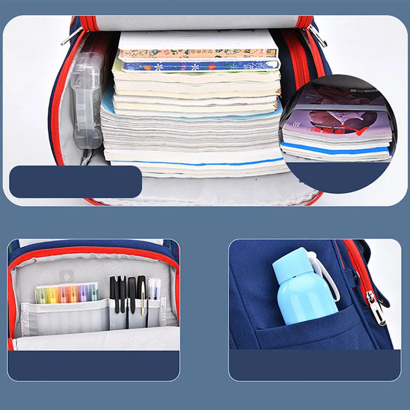 Kids Backpack for School Boys Girls Space Astronaut Unicorn Preschool Bookbag