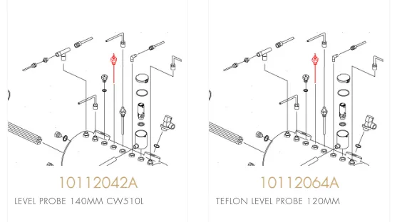 Level Sensor Prob 140MM CW510L