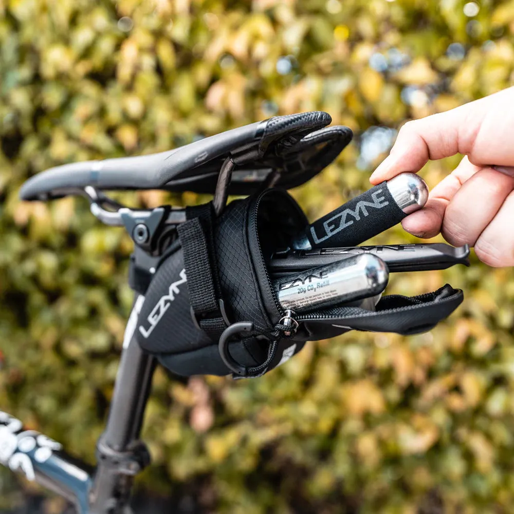 LEZYNE Medium Caddy Bike Saddle Bag - Black