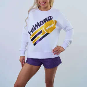 Louisiana Flying Football Sweatshirt