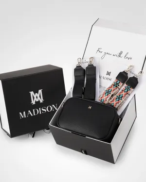 Monica "Wear it 3 Ways" Giftbox - Aztec, Monogram & Matching Bag Strap