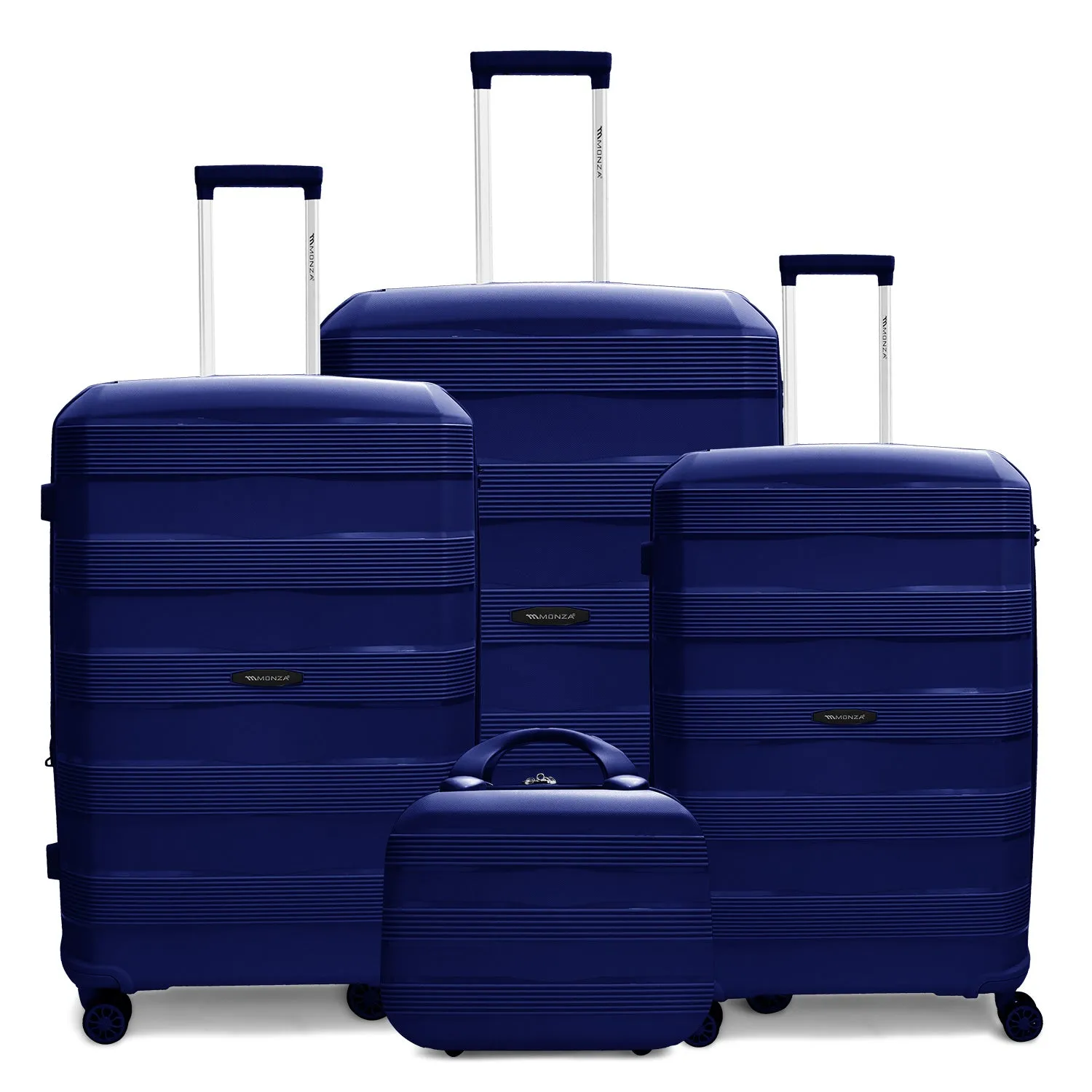 Monza Linex 360° Pp Luggage  3Pc (20/24/28") 1 Free Beauty Case