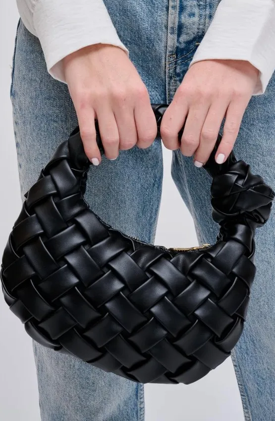 Nadia Woven Crossbody Bag