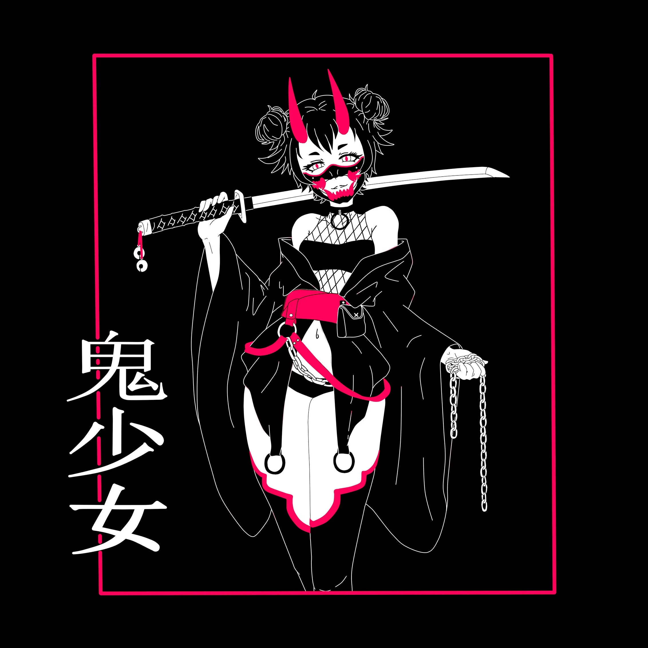 Oni Girl | MINI CANVAS